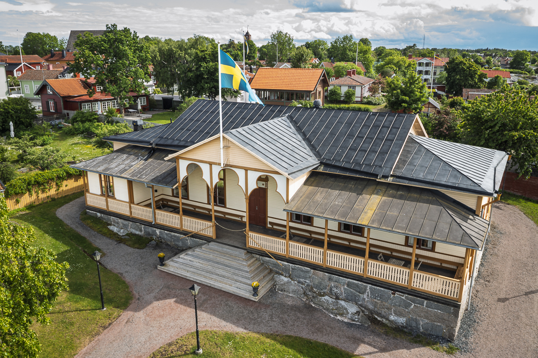 Societetshuset E Lundeborg DJI 0745 Societetshusets ovanifrån